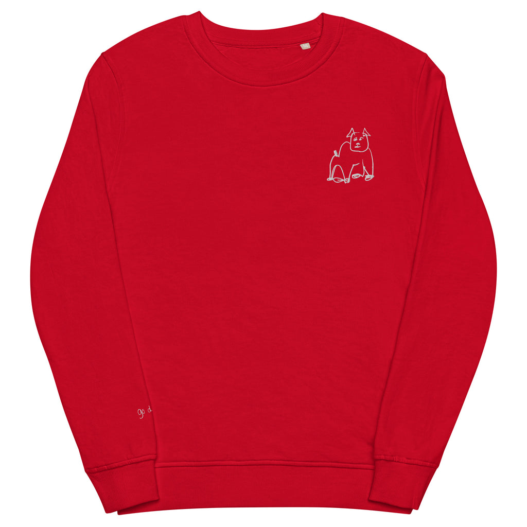 Go Dawgs Embroidered Unisex Sweatshirt