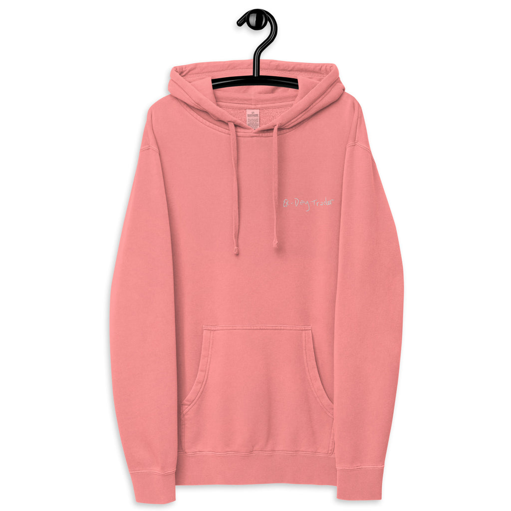 ex-day trader pigment-dyed hoodie