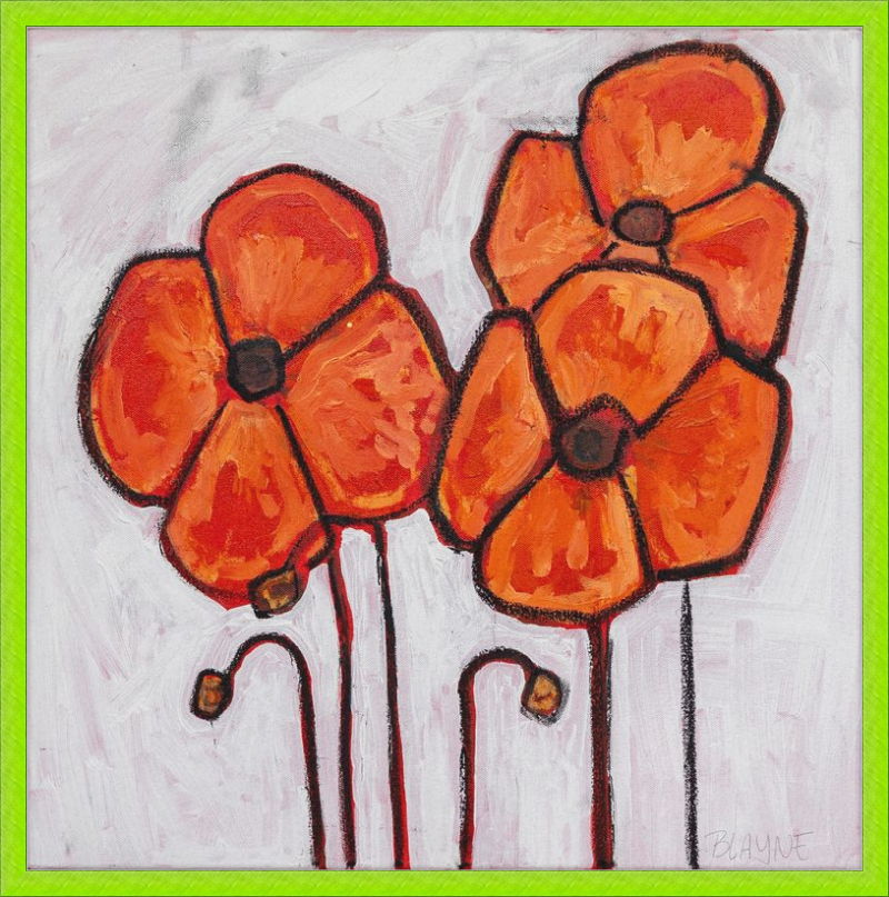 Poppy Flowers Print