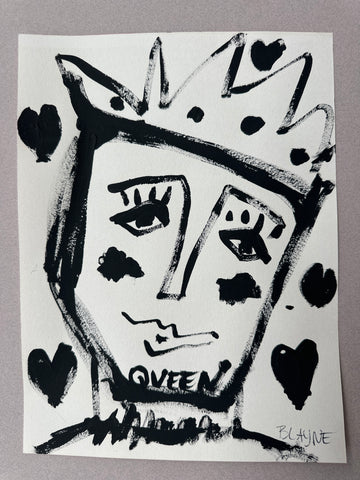 Queen With Hearts