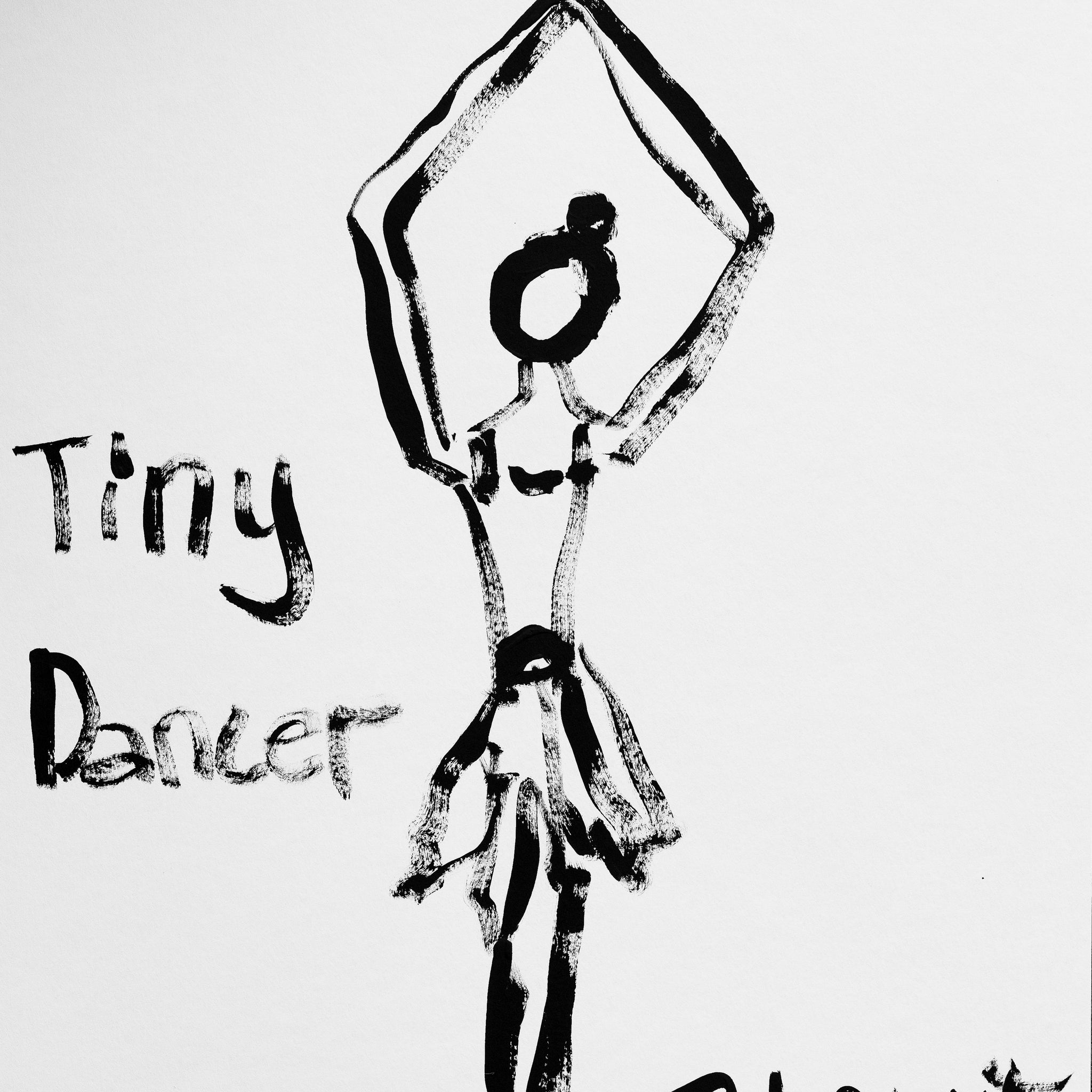 Tiny Dancer - Work on Paper