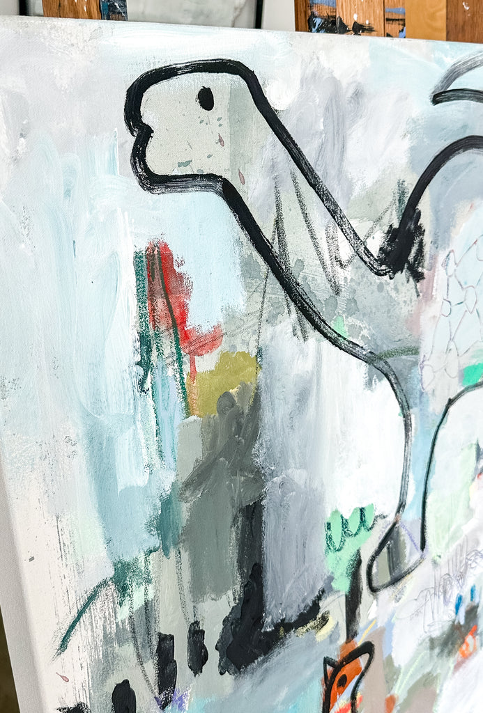 Dino + Lama = We can be friends