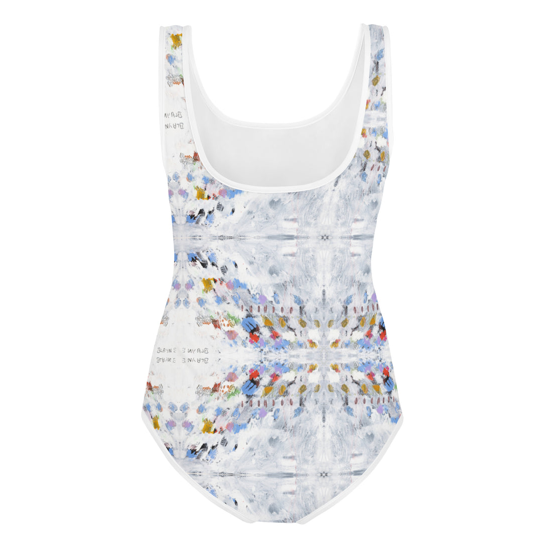 Blue and White youth Swimsuit