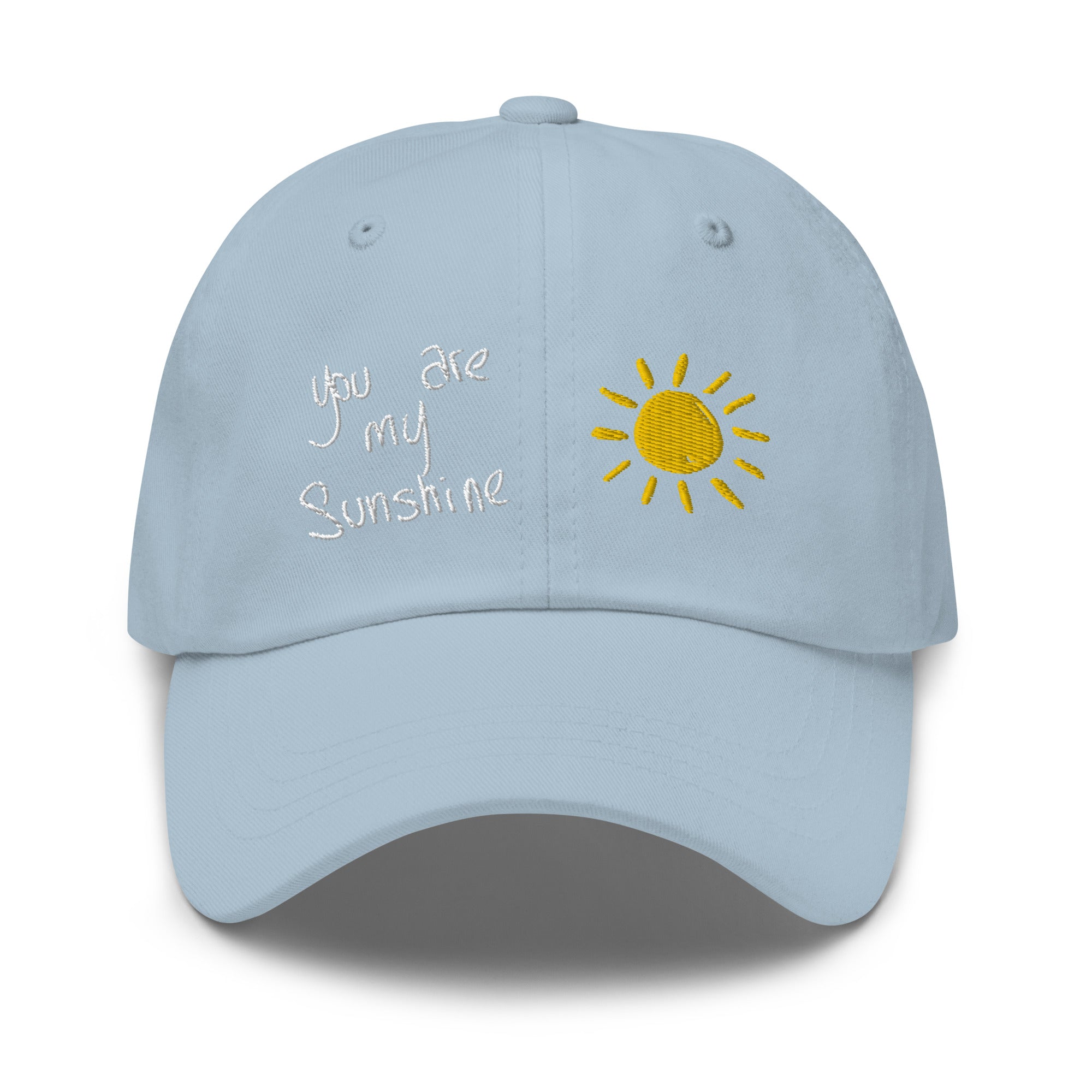 You Are My Sunshine Embroidered Hat