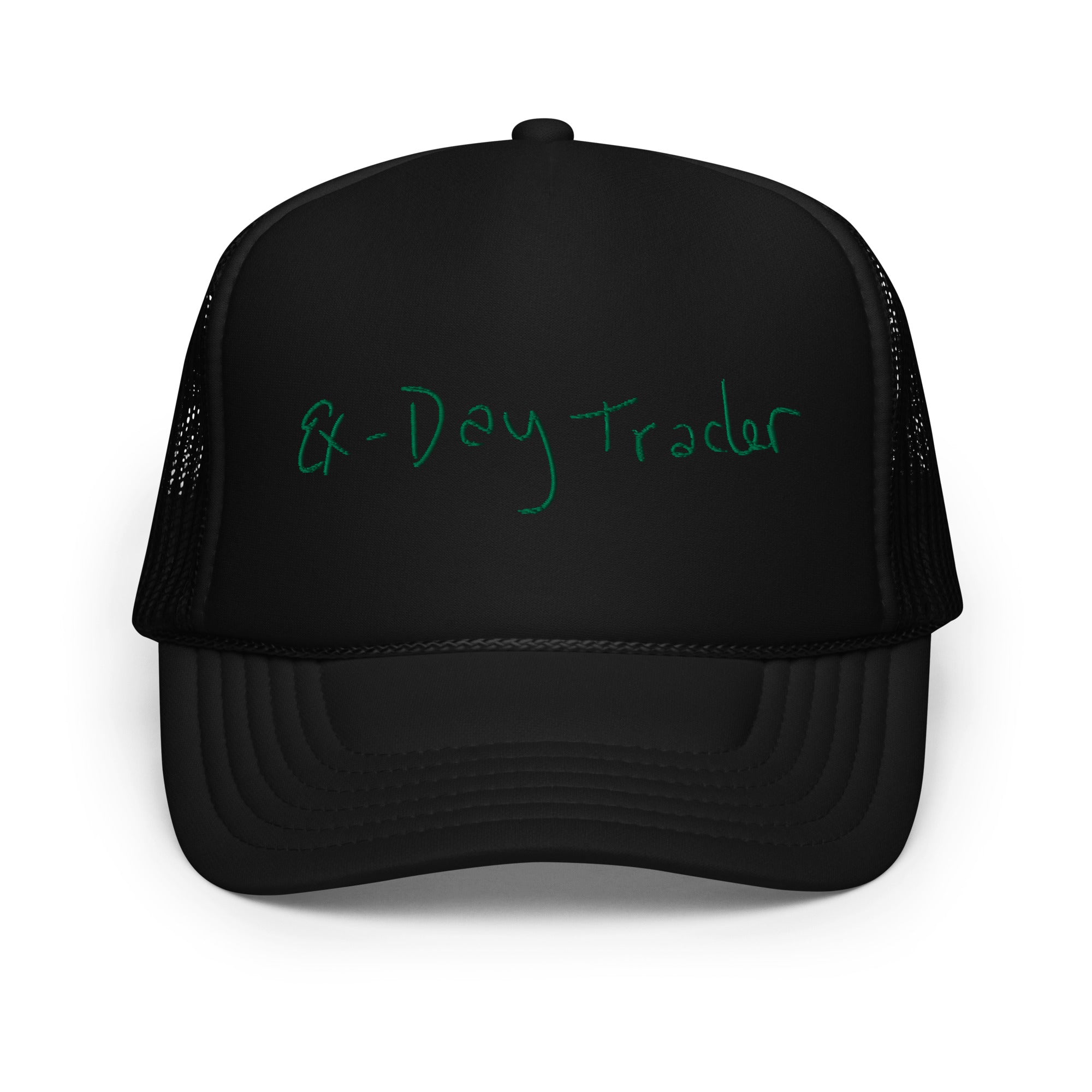 ex-day trader Foam trucker hat