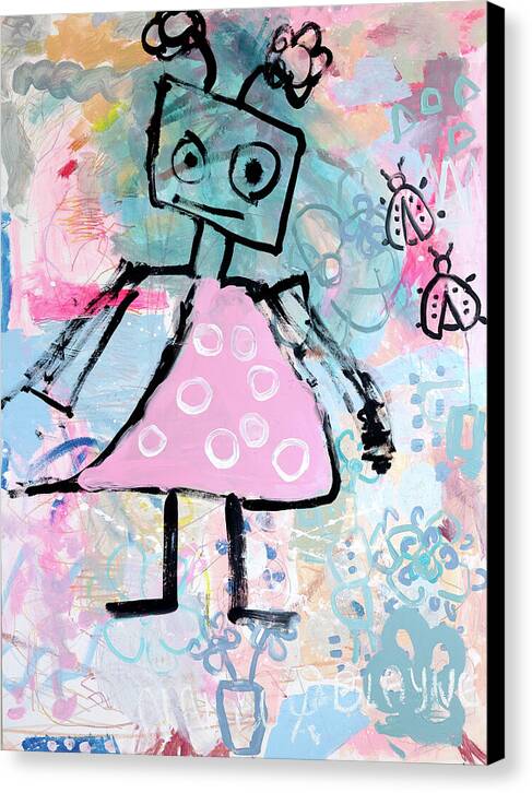 Quinns Robot - Canvas Print