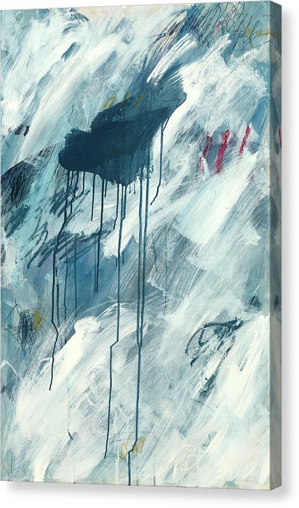Blue Abstract 1 - Canvas Print