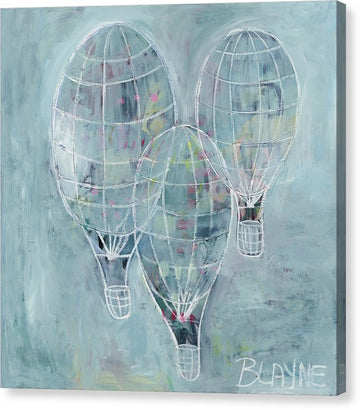 Three Balloons - Canvas Print