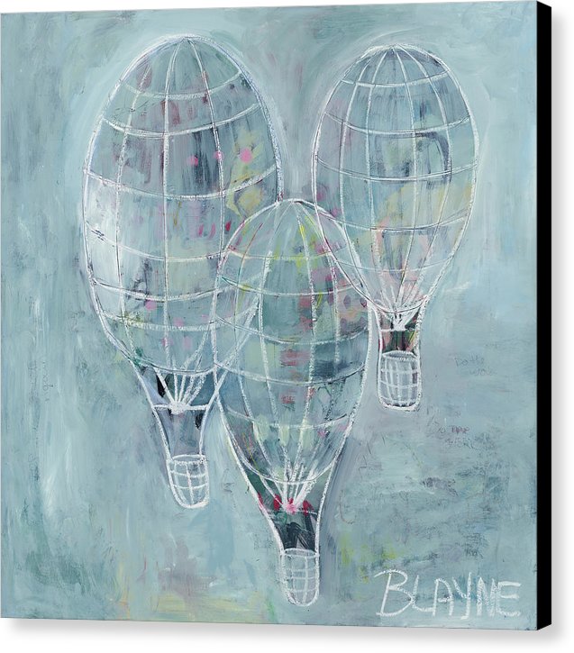 Three Balloons - Canvas Print